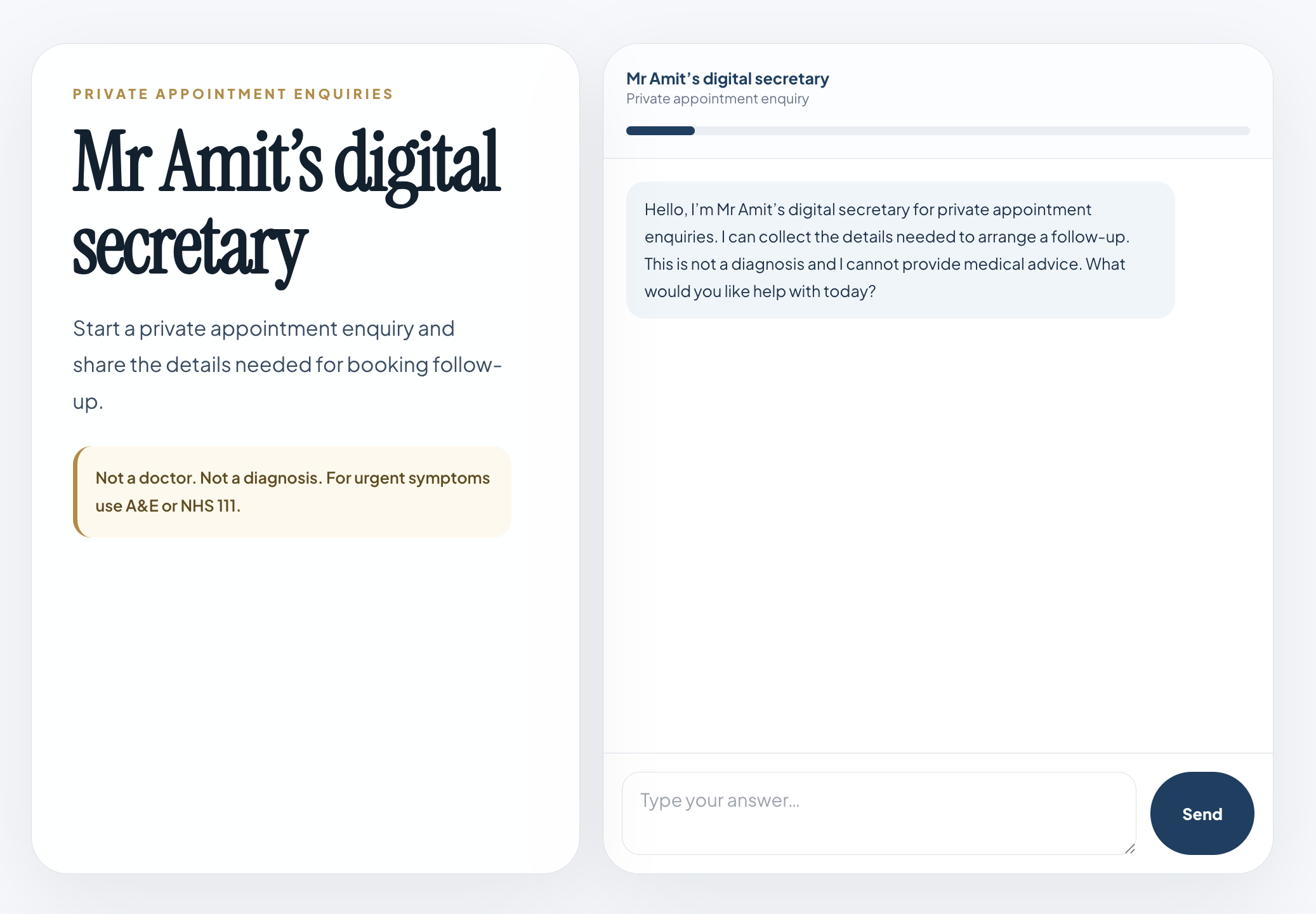 Mr Amit's Digital Secretary project screenshot